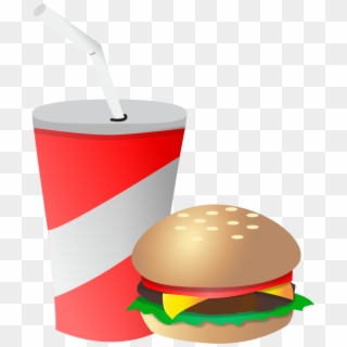 Drink & Burger - Fast Food, HD Png Download