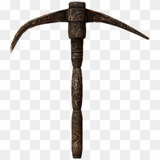 Skyrim Ancient Nord Pickaxe - Ancient Nordic Pickaxe, HD Png Download