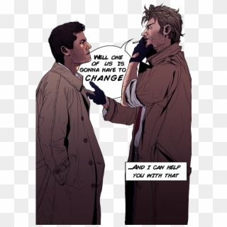 Mine Supernatural Castiel Obviously Constantine Dont - John Constantine And Castiel, HD Png Download