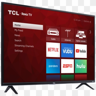 Tcl 43 Class 4k Ultra Hd Roku Smart Led Tv (43s425) - Hisense 40 Inch Tv 40eu3000, HD Png Download