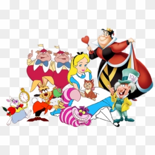 Cartoon Alice In Wonderland Characters, HD Png Download