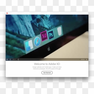 Adobe Experience Design 2017 Start Screen - Adobe Xd, HD Png Download