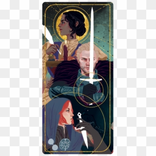 Advisors Of The Inquisition - Dragon Age Inquisition Characters Cullen Tarot, HD Png Download