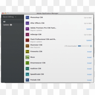 A Manager Utility For Adobe Applications - Adobe Application Manager Utilities, HD Png Download