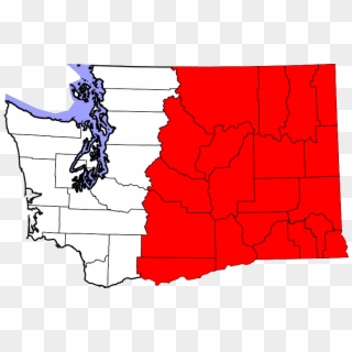 Now Eastern Washington Wants To Be New State - Eastern And Western Washington, HD Png Download