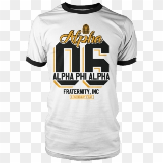 Alpha Phi Alpha Legendary Ringer T-shirt - Alpha Phi Alpha Shirts, HD Png Download