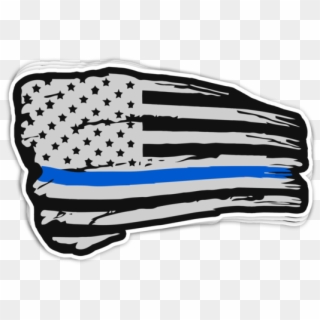 1 * Thin Blue Line Sticker, HD Png Download