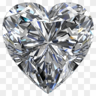 Free Png Transparent Heart Shaped Diamond Png Image - Heart Shaped Diamond Png, Png Download