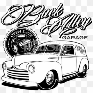 Back Alley Garage - Antique Car, HD Png Download