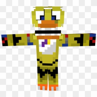 Fnaf 2 - Withered Chica - Cross, HD Png Download