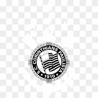 Corinthians Logo Black And White - Corinthians, HD Png Download