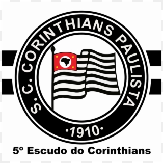 5º Escudo Do Corinthians Logo Vector - Corinthians, HD Png Download