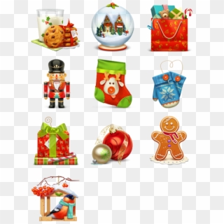 Christmas Icon Pack By Rockettheme, HD Png Download