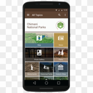 Chicago Tribune Praises Chimani National Parks App - Smartphone, HD Png Download