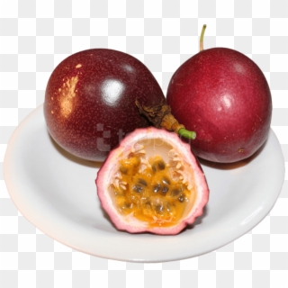 Free Png Passion Fruits On Plate Png Images Transparent - Passion Fruit On Plate, Png Download