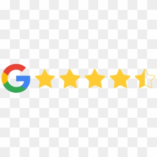 Google-review - 4 1 2 Stars, HD Png Download