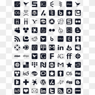 Blue Jeans Social Media Icon Pack By Webtreatsetc - Social Media Icons, HD Png Download