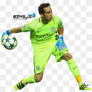 Claudio Bravo Manchester City Render, HD Png Download