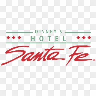 Santa Fe Logo Png Transparent - Disney's Hotel Santa Fe, Png Download