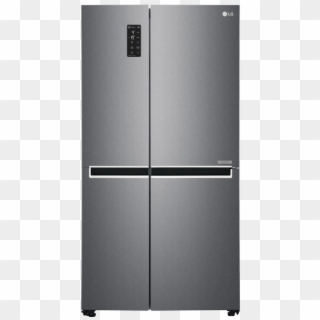 Picture Of Lg Gsb470basz Side By Side Refrigerator - Gsb470basz, HD Png Download