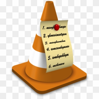 Cone List Large - Vlc Media Player, HD Png Download