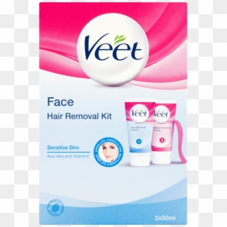 Veet Face Hair Removal Cream, HD Png Download
