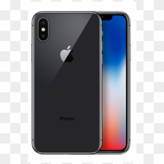 Iphone 10 Png - Phone X Space Gray, Transparent Png