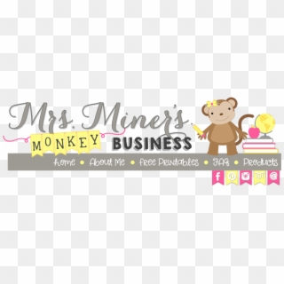 Miner's Kindergarten Monkey Business - Calligraphy, HD Png Download