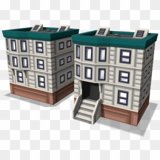 City Buildings Png - Pokemon Black And White Buildings, Transparent Png