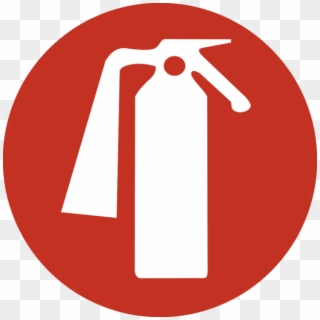 Fire Extinguisher Sign Round, HD Png Download