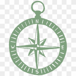 Compass - Green - Mary Help Of Christians School Logo, HD Png Download