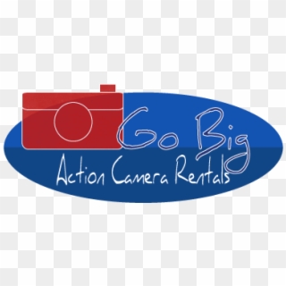 It Company Logo Design For Go Big Action Camera Rentals - Calligraphy, HD Png Download