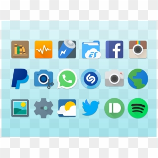 X - - Social Media Icons Apple, HD Png Download