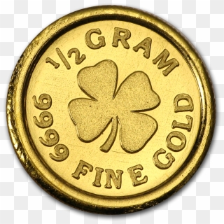 1/2 Gram Gold Round - Coin, HD Png Download