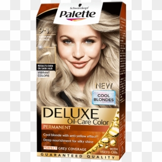 Palette Com Dx Cool Blondes 9 1 Diamond Blonde - Tinte Palette 7.1, HD Png Download