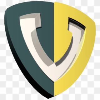 Shield Logo Png In 3d, Transparent Png