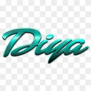 Diya Name Logo Bokeh Png, Transparent Png