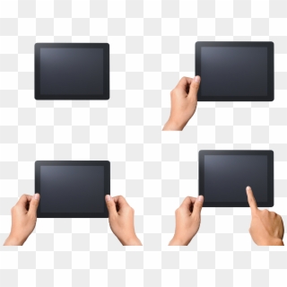 Ipad Drawing Hand Holding - Hand Ipad Png, Transparent Png