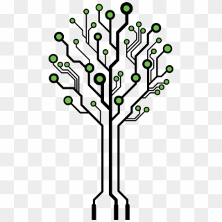 Circuit Board Vector Tree, HD Png Download