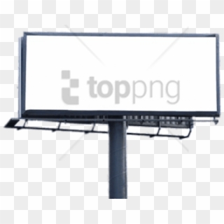Empty Roadside Billboard Png Image With Transparent - Transparent Billboard Png, Png Download