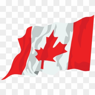 Canada Flag Waving Icon - Maple Leaf, HD Png Download