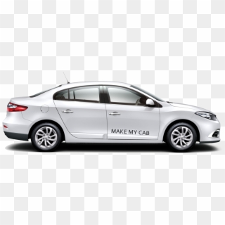 Cab Transparent Image - White Renault Fluence 2014, HD Png Download