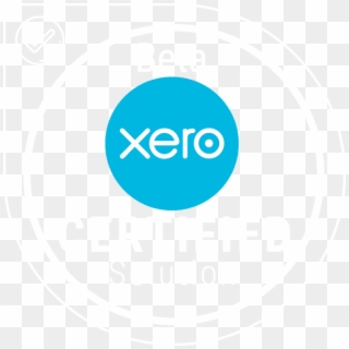 Xero Beta Certified Accounting Solution Logo - Circle, HD Png Download
