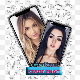 Omegle - Com - Smartphone, HD Png Download