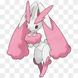 If Shiny Lopunny Was Vanilla Instead Of Chocolate - White And Red Lopunny, HD Png Download