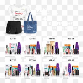 Kit Sephora - Kit Corrida Sephora 2018, HD Png Download