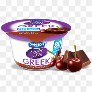 Cherry Chocolate Greek Yogurt - Greek Yogurt Black Cherry, HD Png Download