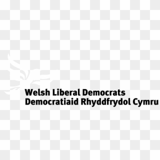 Welsh Liberal Democrats Logo Black And White - Parallel, HD Png Download