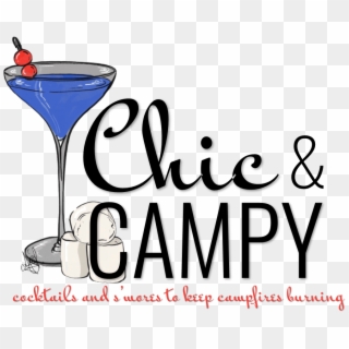 Chic And Campy Logo - Martini, HD Png Download