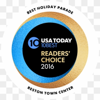 10 Best Readers Choice Badge-parade - Circle, HD Png Download